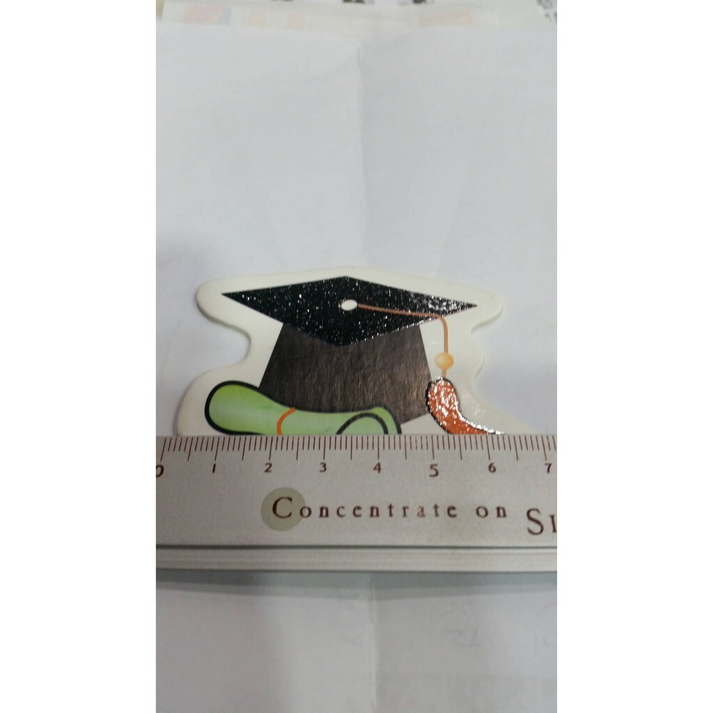 【台灣現貨速發】出清--3元***畢業帽 學士帽 畢業證書小卡(大)