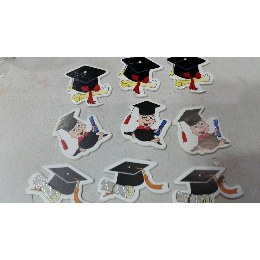 【台灣現貨速發】1元--畢業帽 學士帽 畢業證書小卡，混搭｜畢業季 卡片