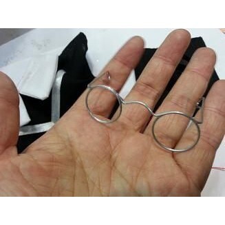 【台灣現貨速發】玩偶配戴小眼鏡