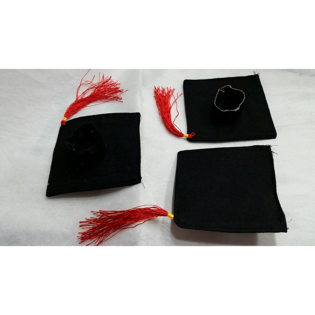 【台灣現貨速發】12吋學士帽 (9.5公分寬)  學士帽 | 40公分玩偶配戴