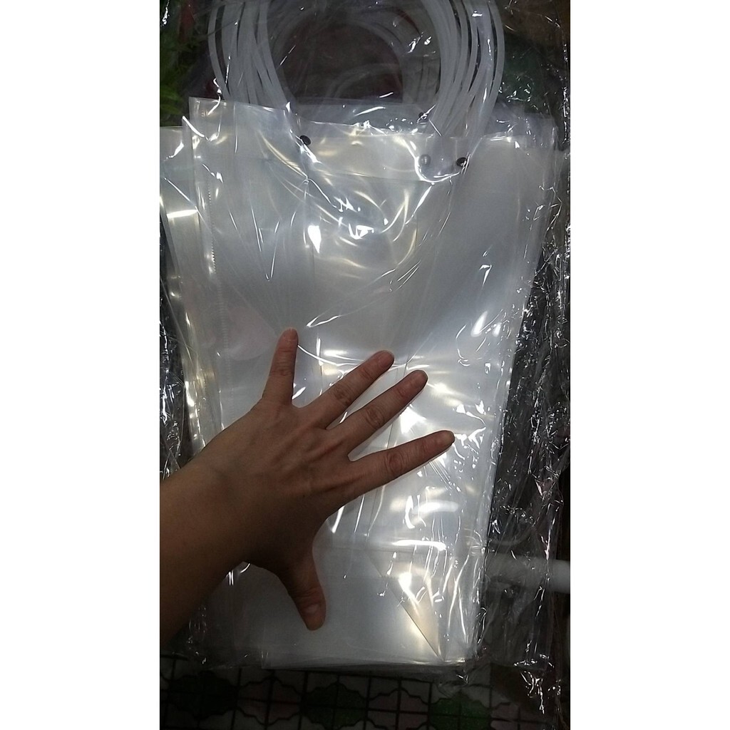 【台灣現貨速發】乾花袋 梯形透明pp袋｜一包10個｜各尺寸 批發整包下標處