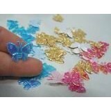 【台灣現貨速發】迷你泡棉蝴蝶 蝴蝶 泡棉蝴蝶 ｜一包100個 一個 0.4元｜手工材料 手工藝