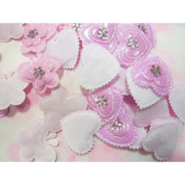 【台灣現貨速發】泡棉花鑽蝴蝶 愛心