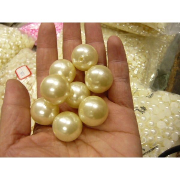 【台灣現貨速發】珠珠 散珠 珍珠 油珠 塑料珠 一包500克 250元