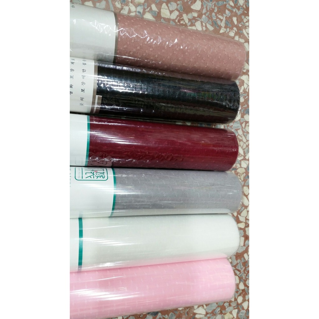 【台灣現貨速發】韓國點點細紗網｜50公分寬｜乾燥花束 網紗