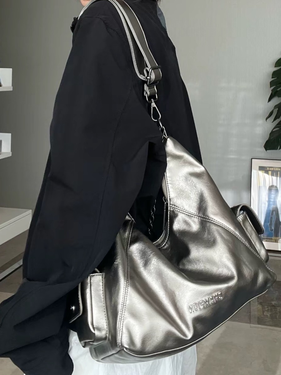 CHAMPION 皮革鏈條 機車包