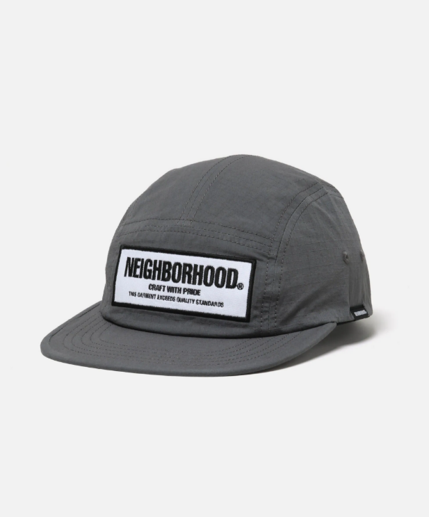 [現貨] NEIGHBORHOOD FW25 MIL JET CAP | (Black / Gray)