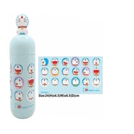 Doraemon 多啦A夢 立體公仔不鏽鋼保溫樽 360ml