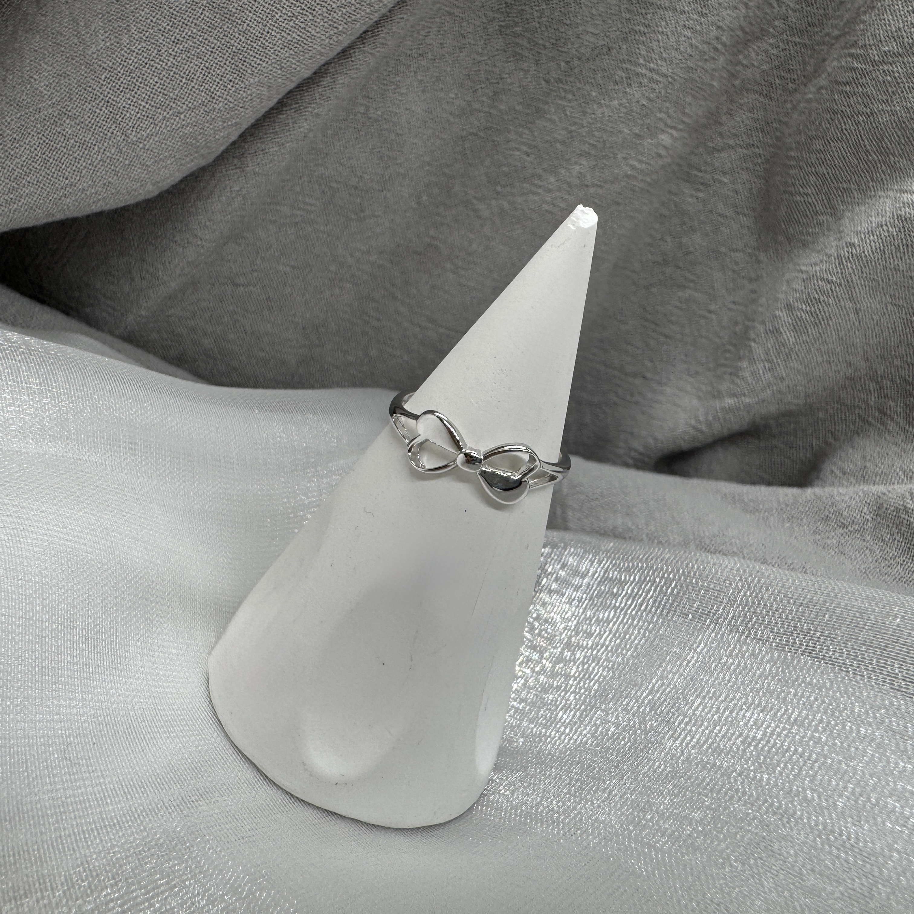 蝶戀戒 – 純銀戒指