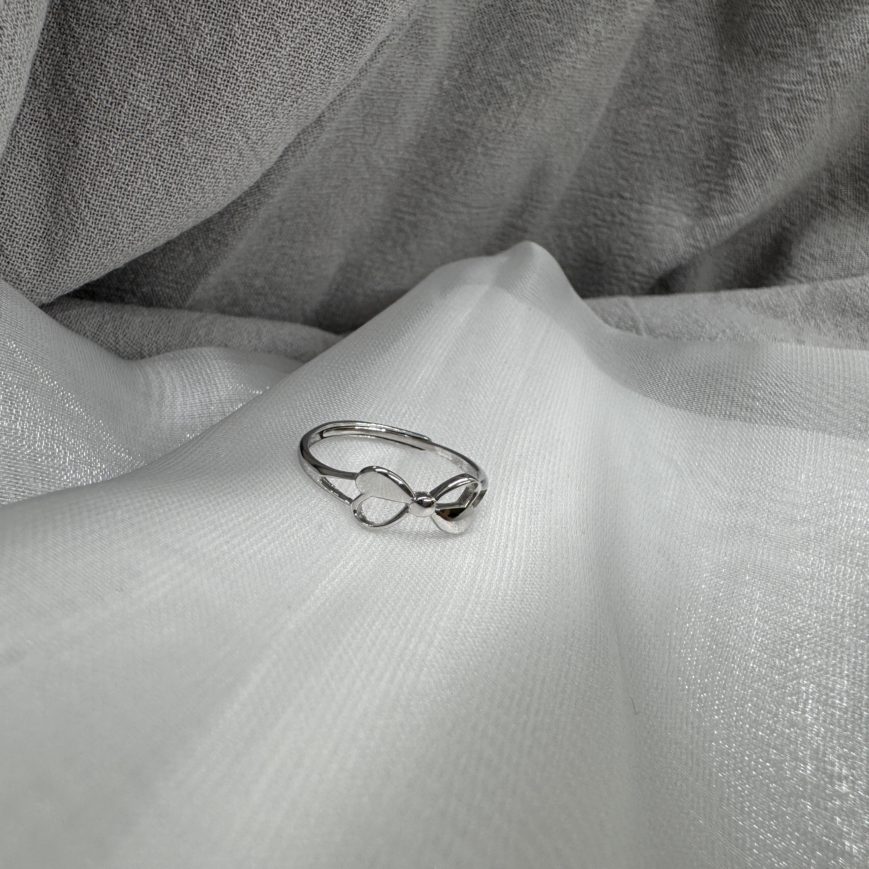 蝶戀戒 – 純銀戒指