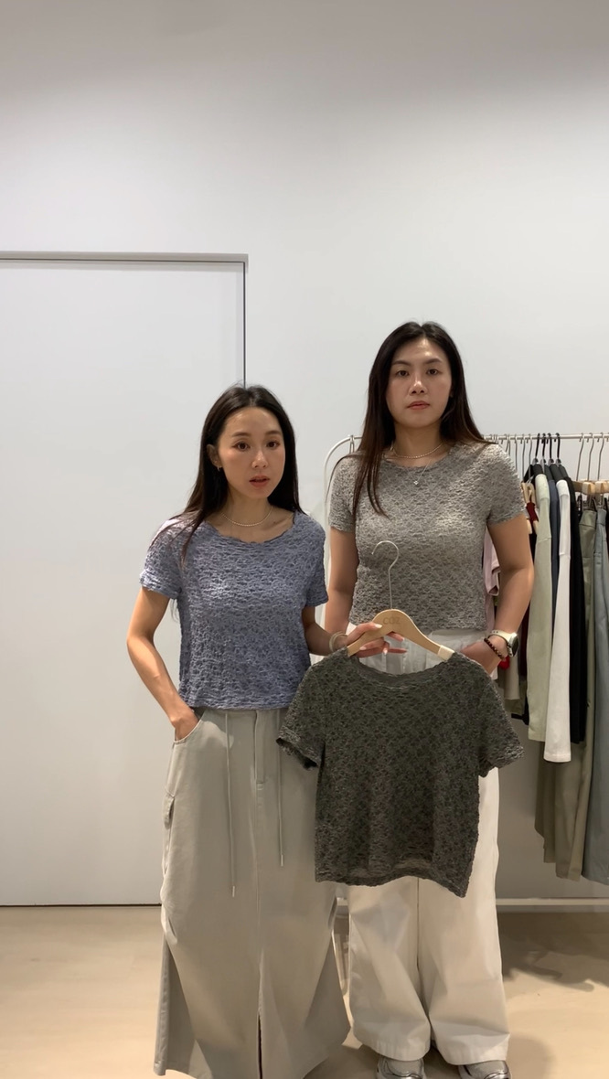 (現貨)早秋暈染泡泡布捲捲上衣 (560同版型) _5115.2
