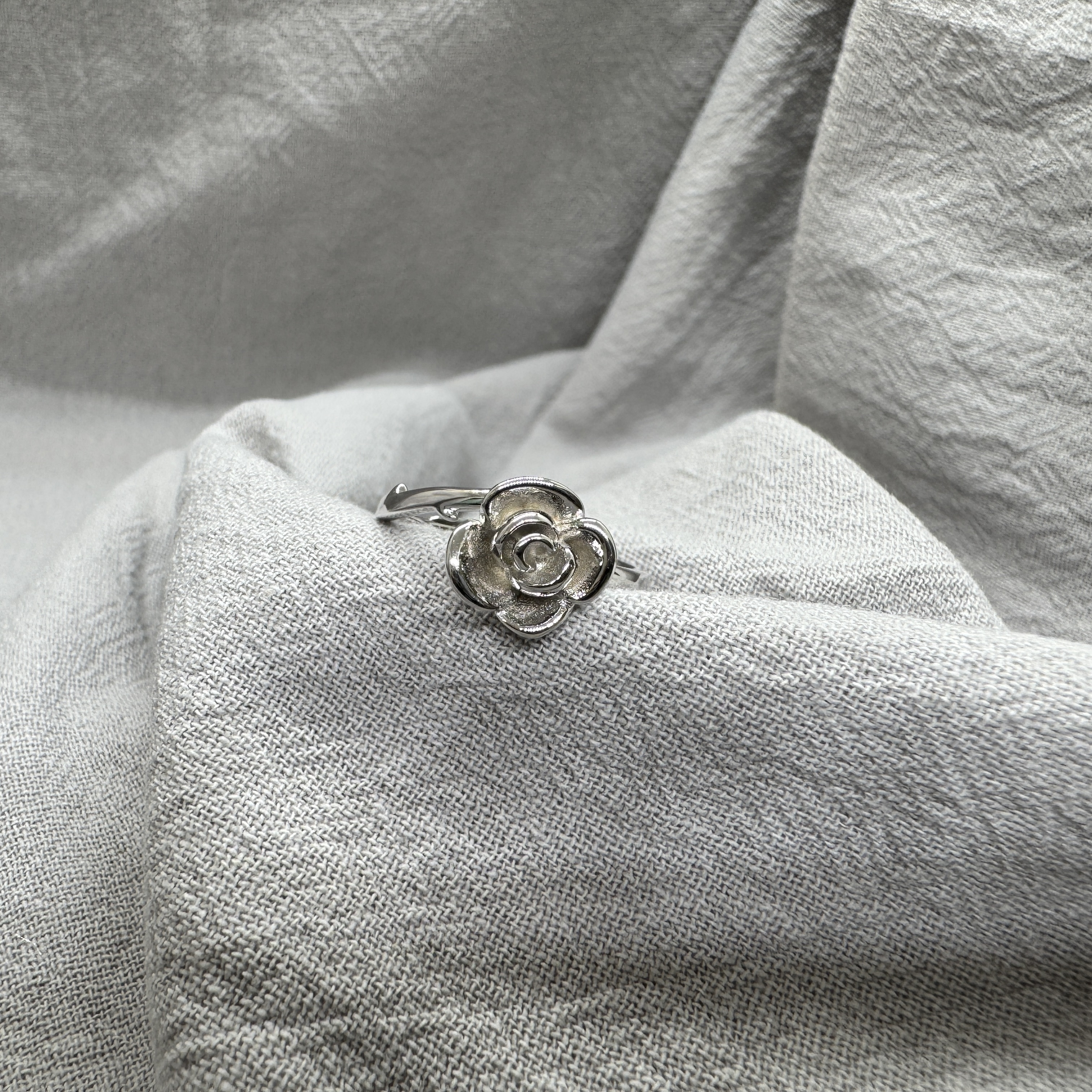 花漾戒 – 純銀戒指