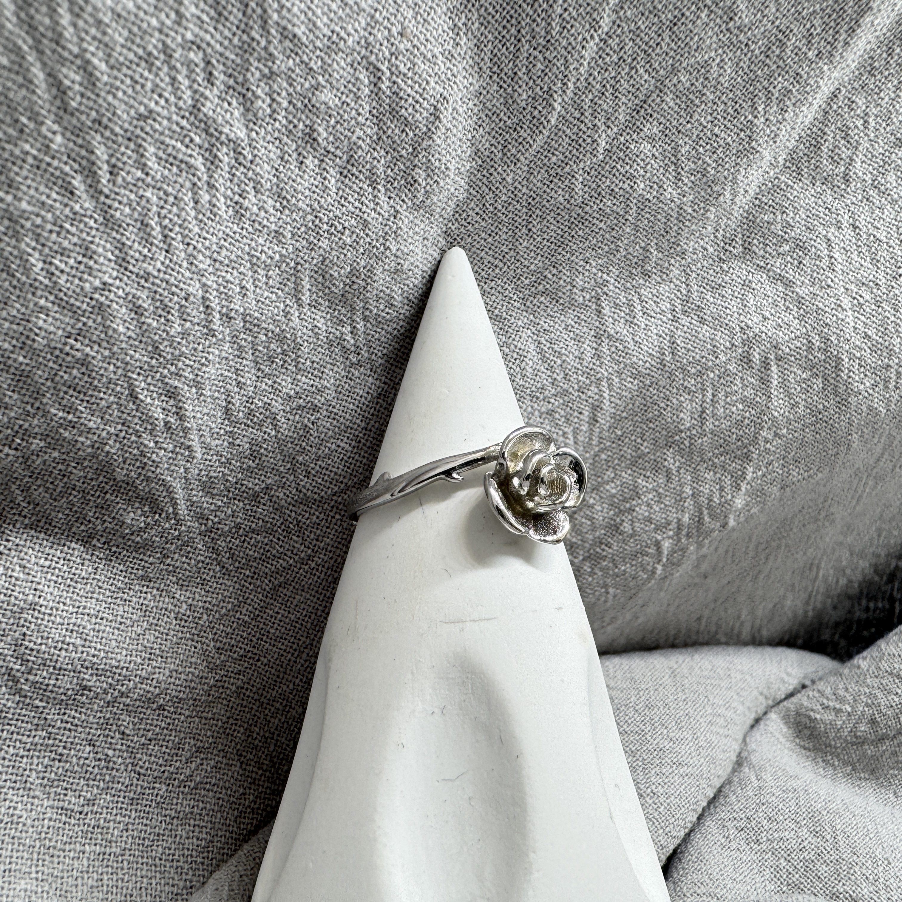 花漾戒 – 純銀戒指