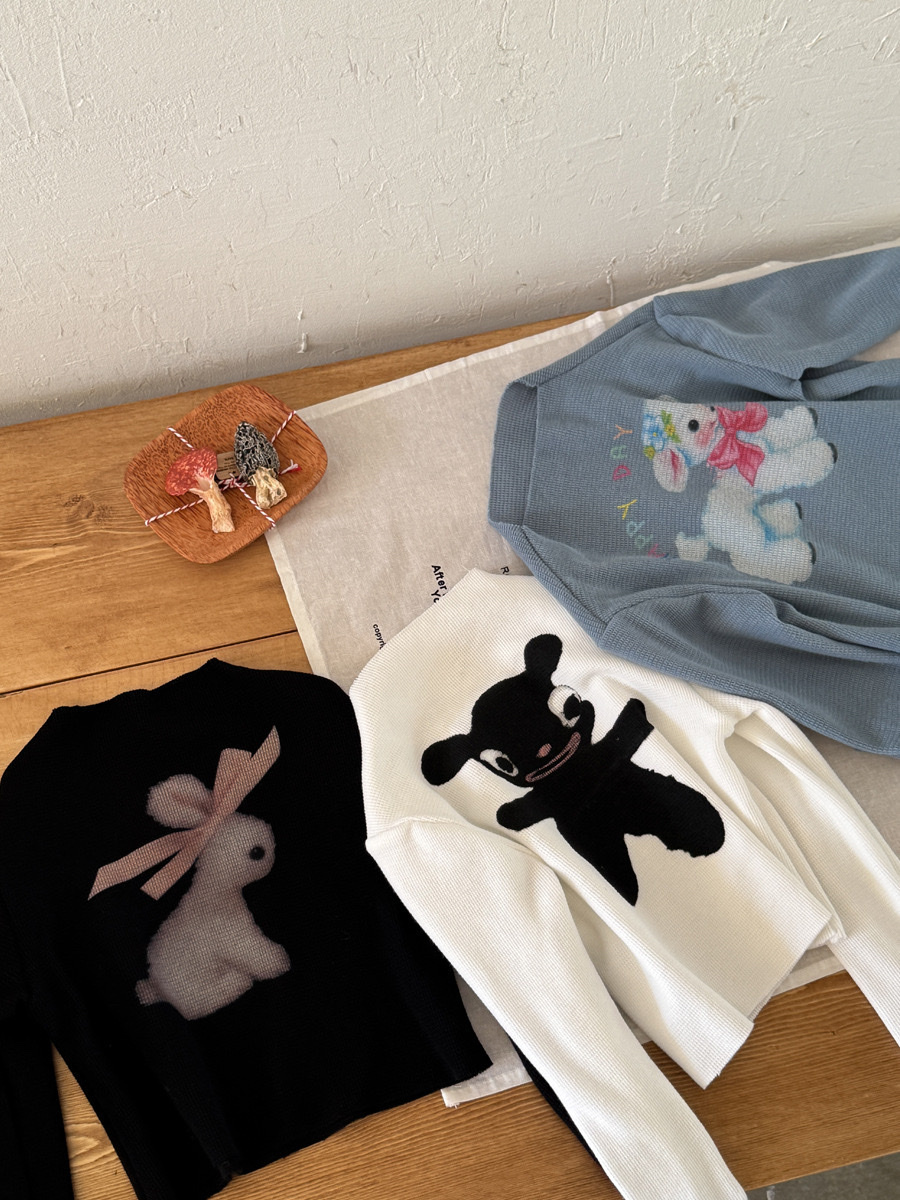 美式藝術塗鴉皺摺短版上衣