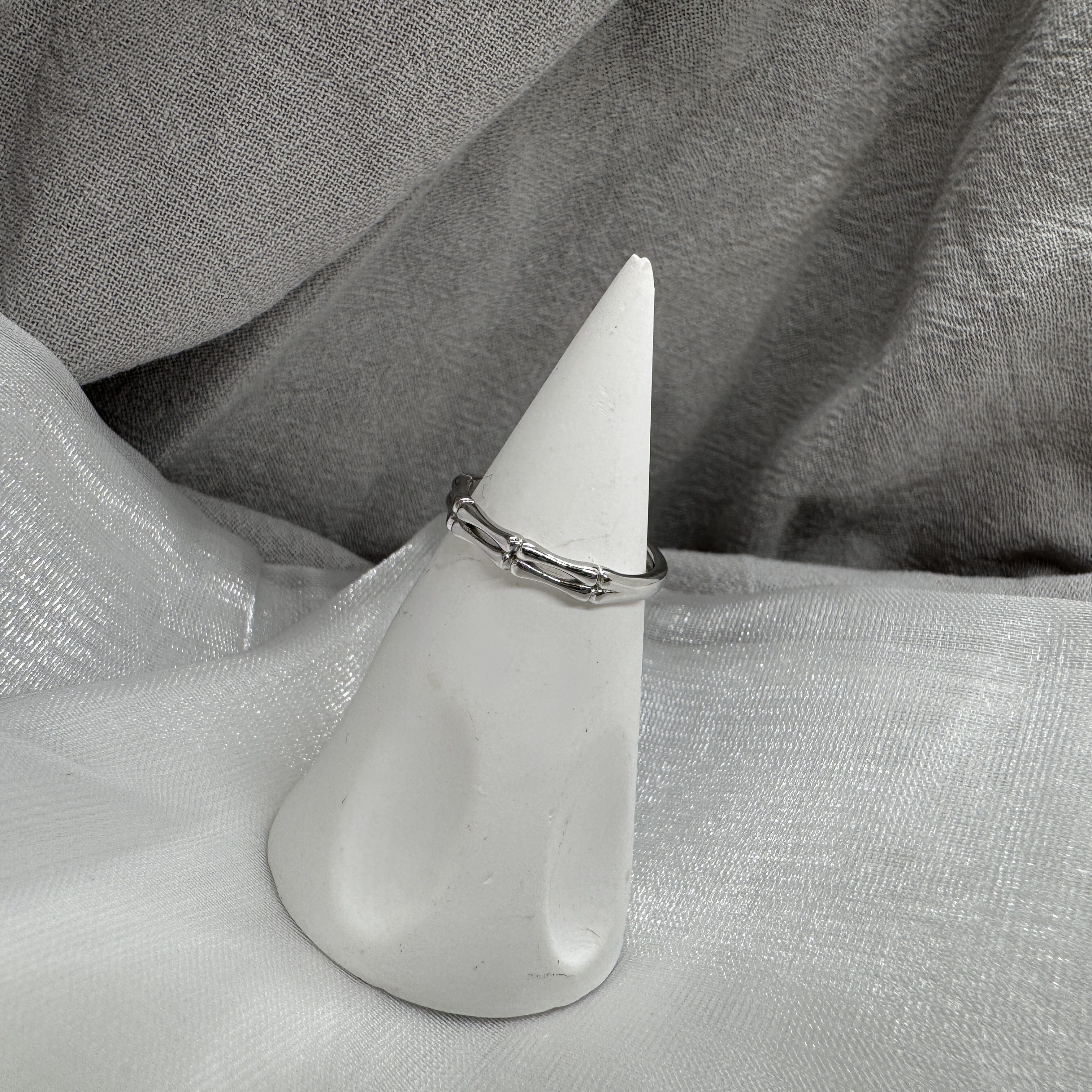 青竹戒 – 純銀戒指