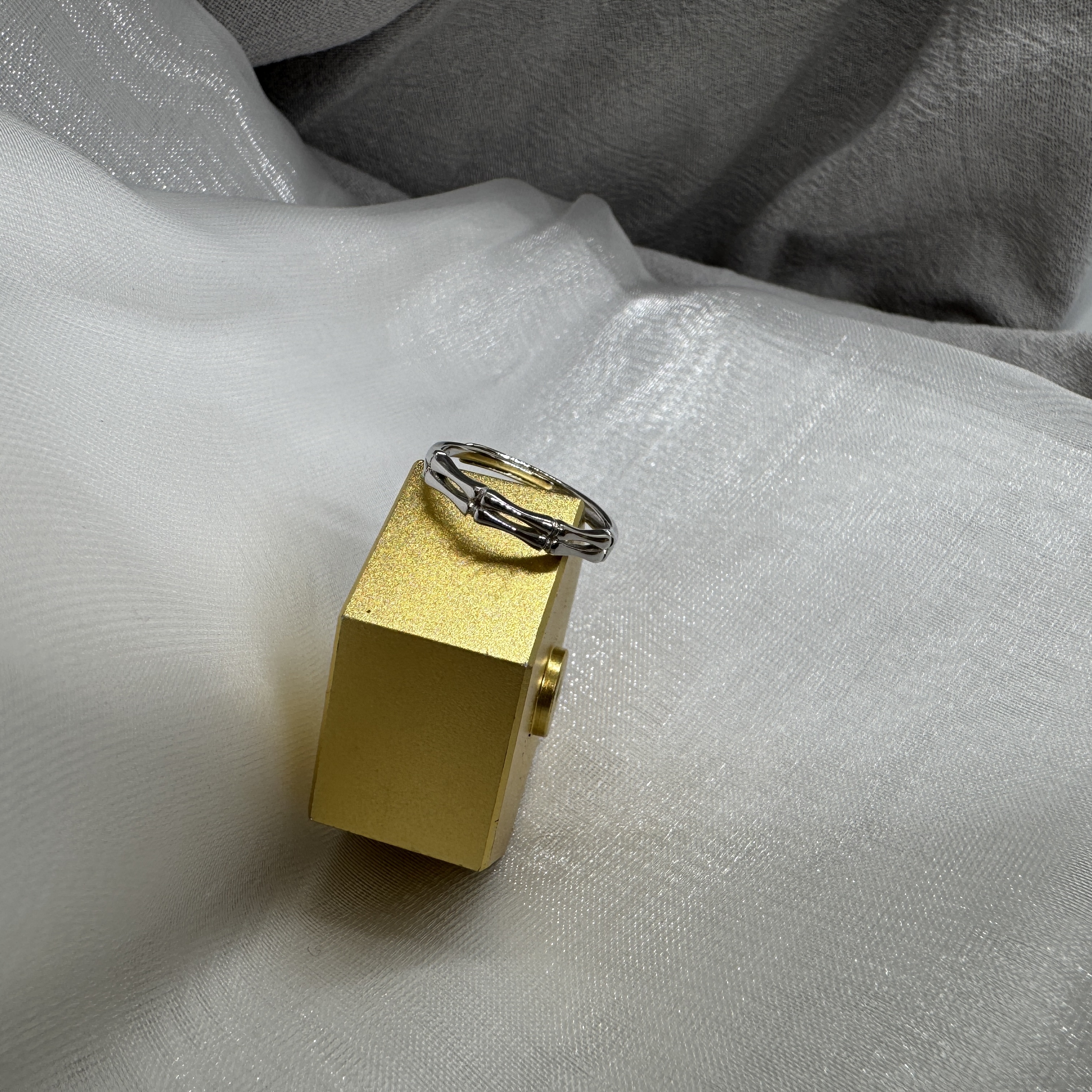 青竹戒 – 純銀戒指