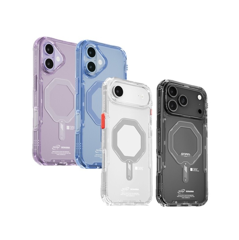 SKINARMA Saido iPhone 17 系列低調風格磁吸防摔手機殼 (連掛繩環)