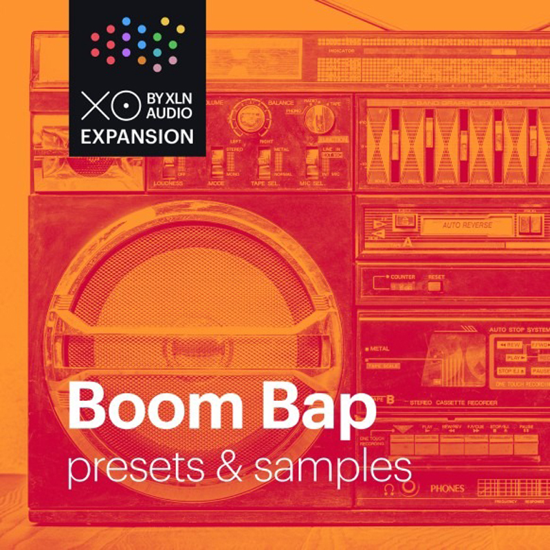 XLN Audio XO Expansion: Boom Bap｜嘻哈鼓組擴充