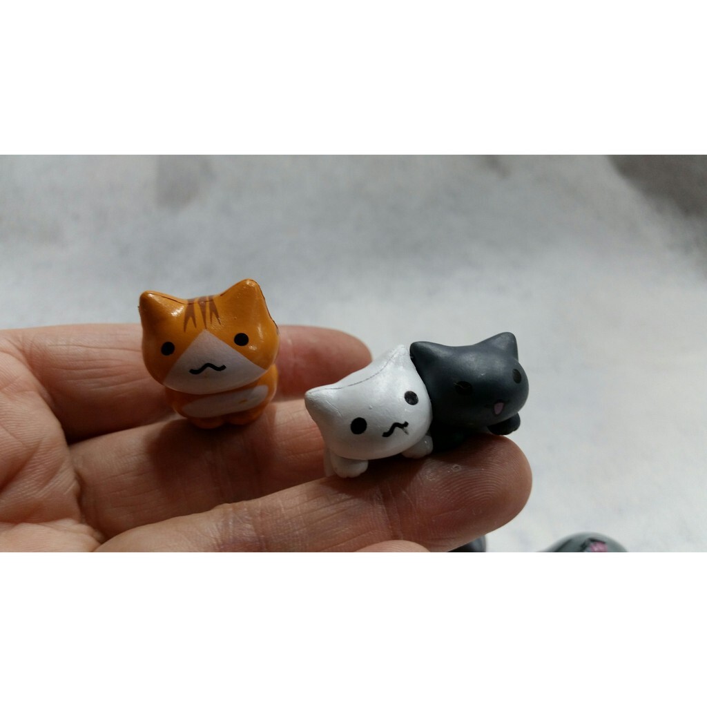 【台灣現貨速發】貓咪 ｜一次出貨五隻｜公仔 多肉植物 迷你園藝 盆栽裝飾 微景觀擺件 造景裝飾公仔