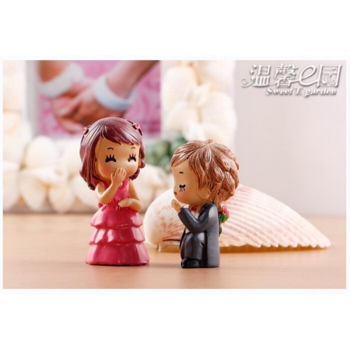 【台灣現貨速發】多肉質物 簽名筆材料 求婚情人小公仔