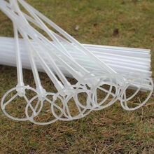 【台灣現貨速發】氣球棒 透明氣球棒 粗氣球棒｜長70公分+托(透明款)8元