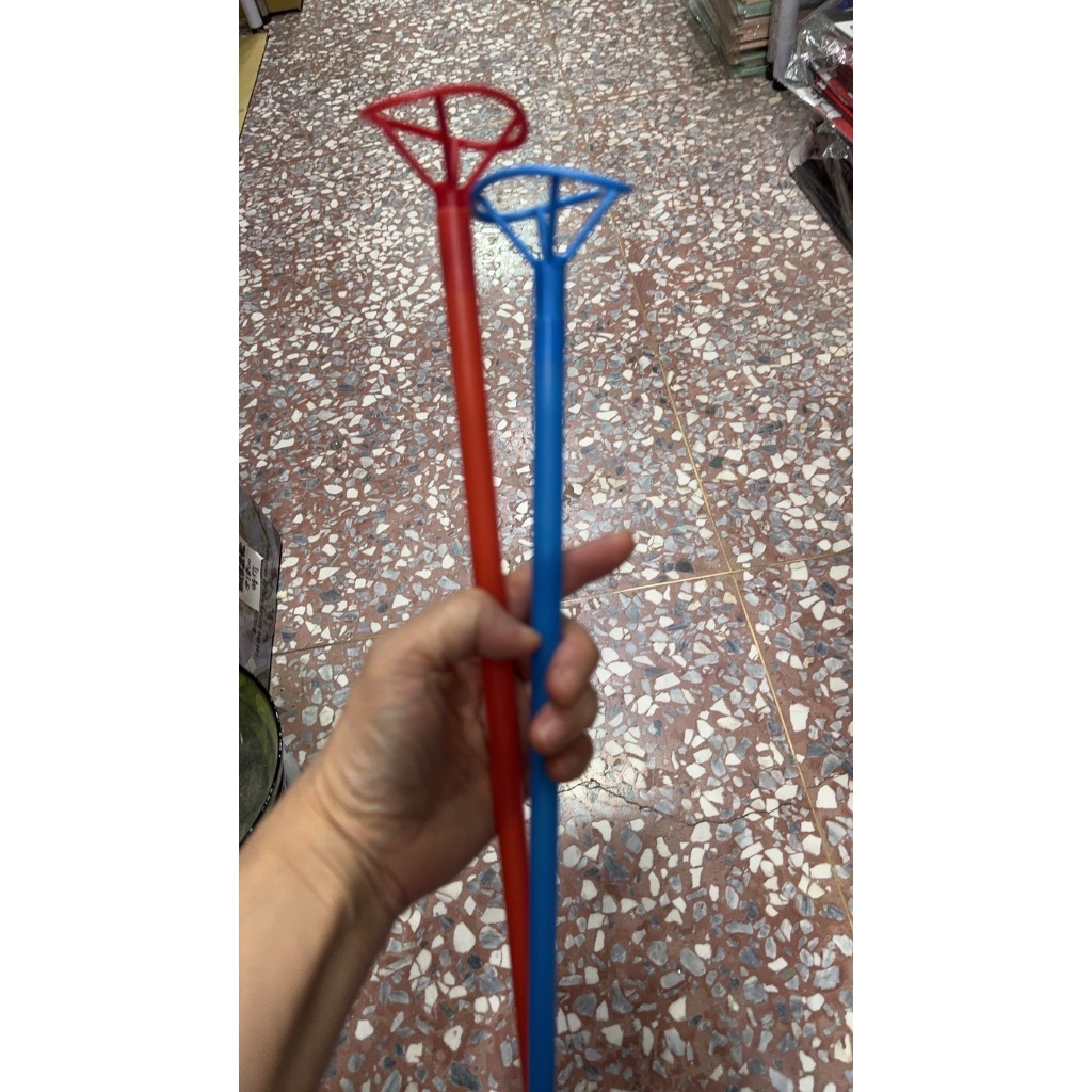 【台灣現貨速發】粗氣球棒 氣球托 粗氣球棒+托