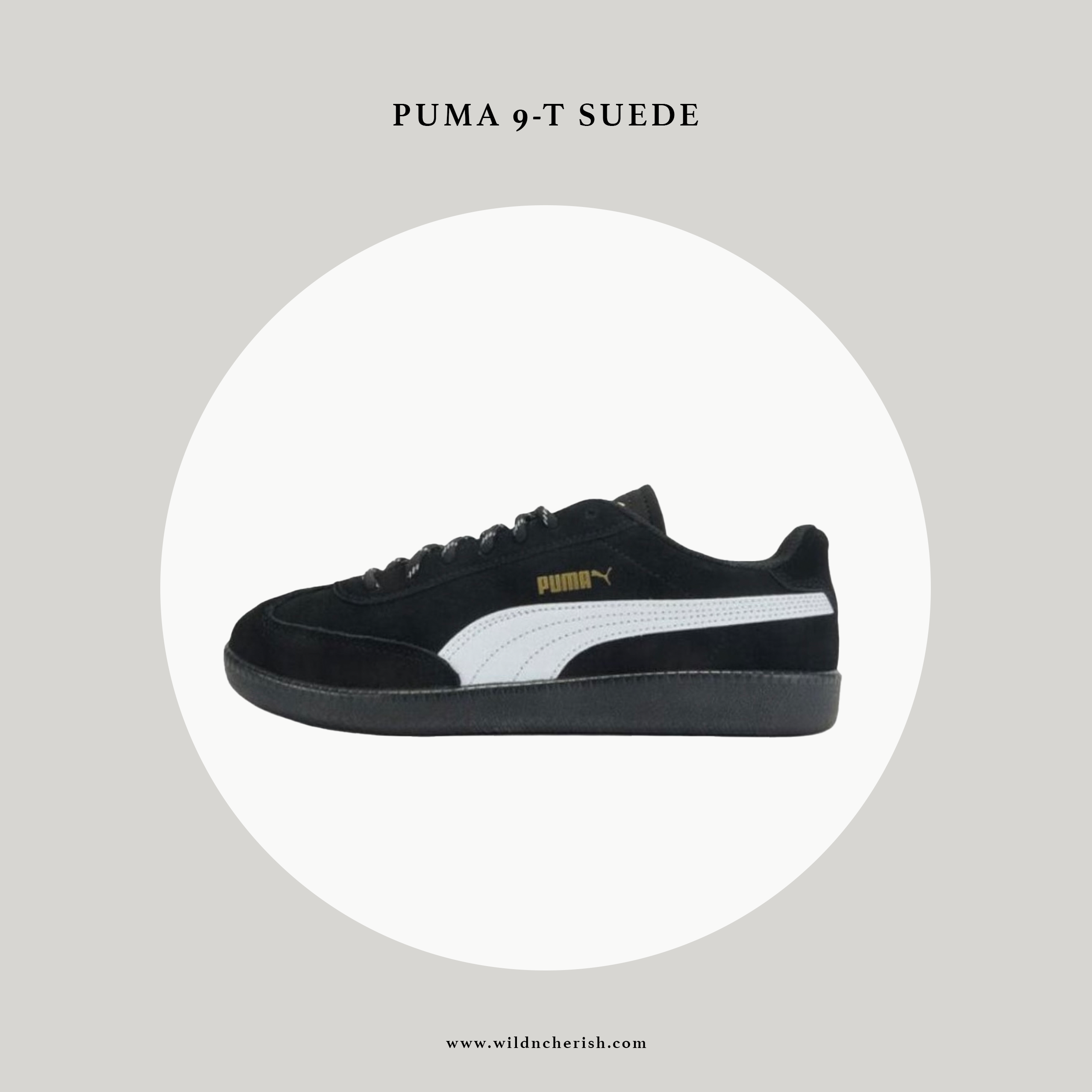 預訂 | Puma 9-T Suede 黑色