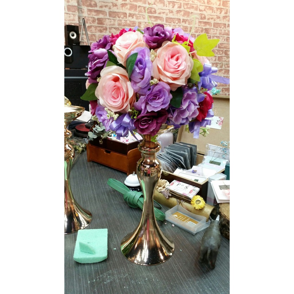 【台灣現貨速發】-造型燭台架(花器)