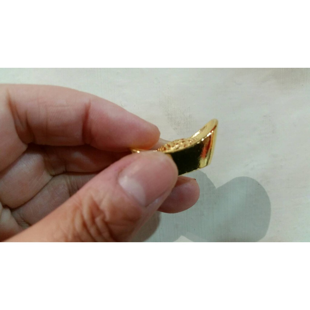 【台灣現貨速發】3公分合金實心小金元寶 金錠 銀錠｜家居風水 裝飾品 招才進寶 旺財旺运 金元寶