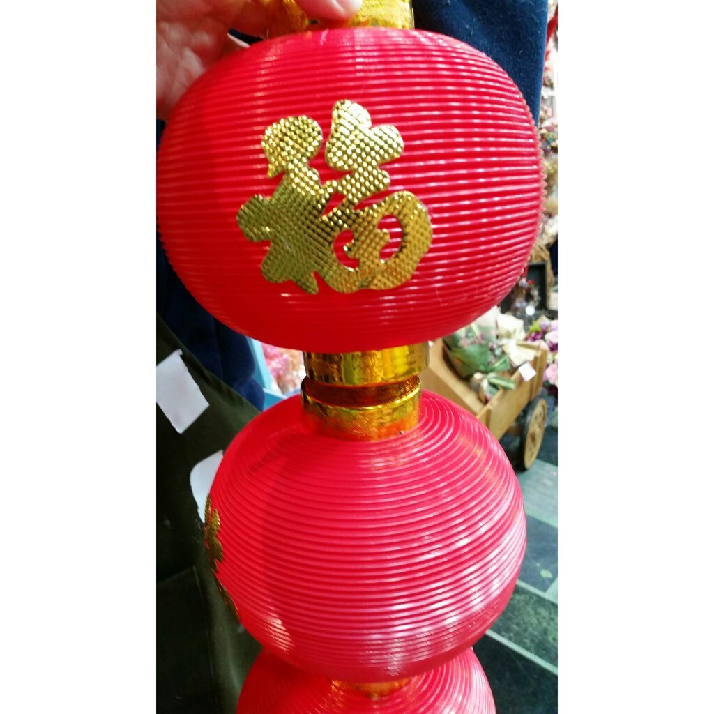 【台灣現貨速發】6個10公分小燈籠串，紅燈籠串掛飾