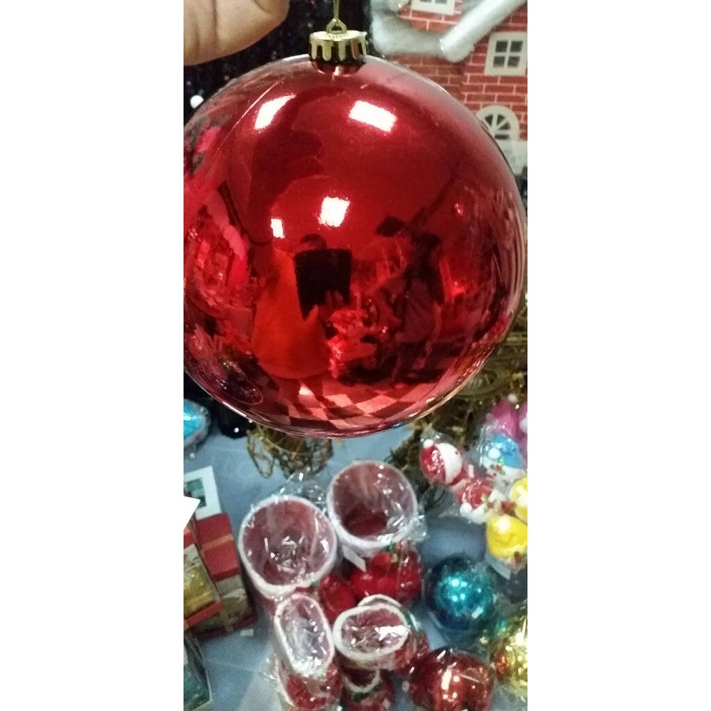 【台灣現貨速發】聖誕電鍍球(25公分)下標處｜聖誕節 電鍍球 聖誕樹 裝飾