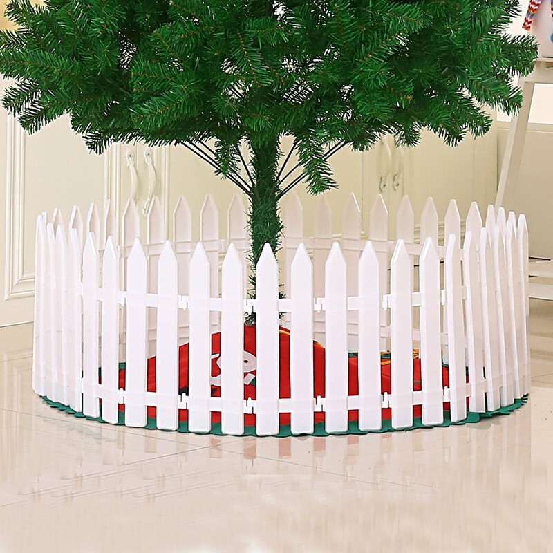 【台灣現貨速發】塑膠柵欄 聖誕樹圍籬｜卡扣式可以串接