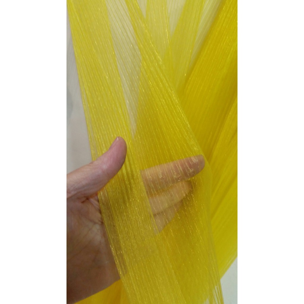 【台灣現貨速發】素色瓦楞水晶紗 波浪紗