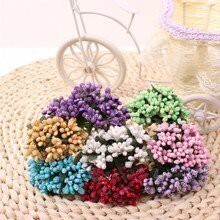 【台灣現貨速發】花插//水晶珠花蕊---有現貨