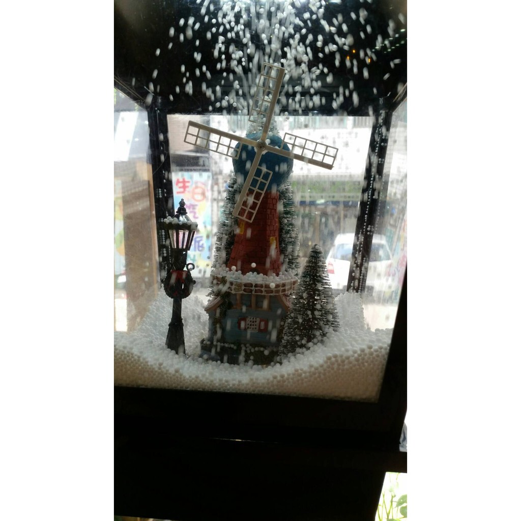 【台灣現貨速發】大型聖誕飄雪路燈