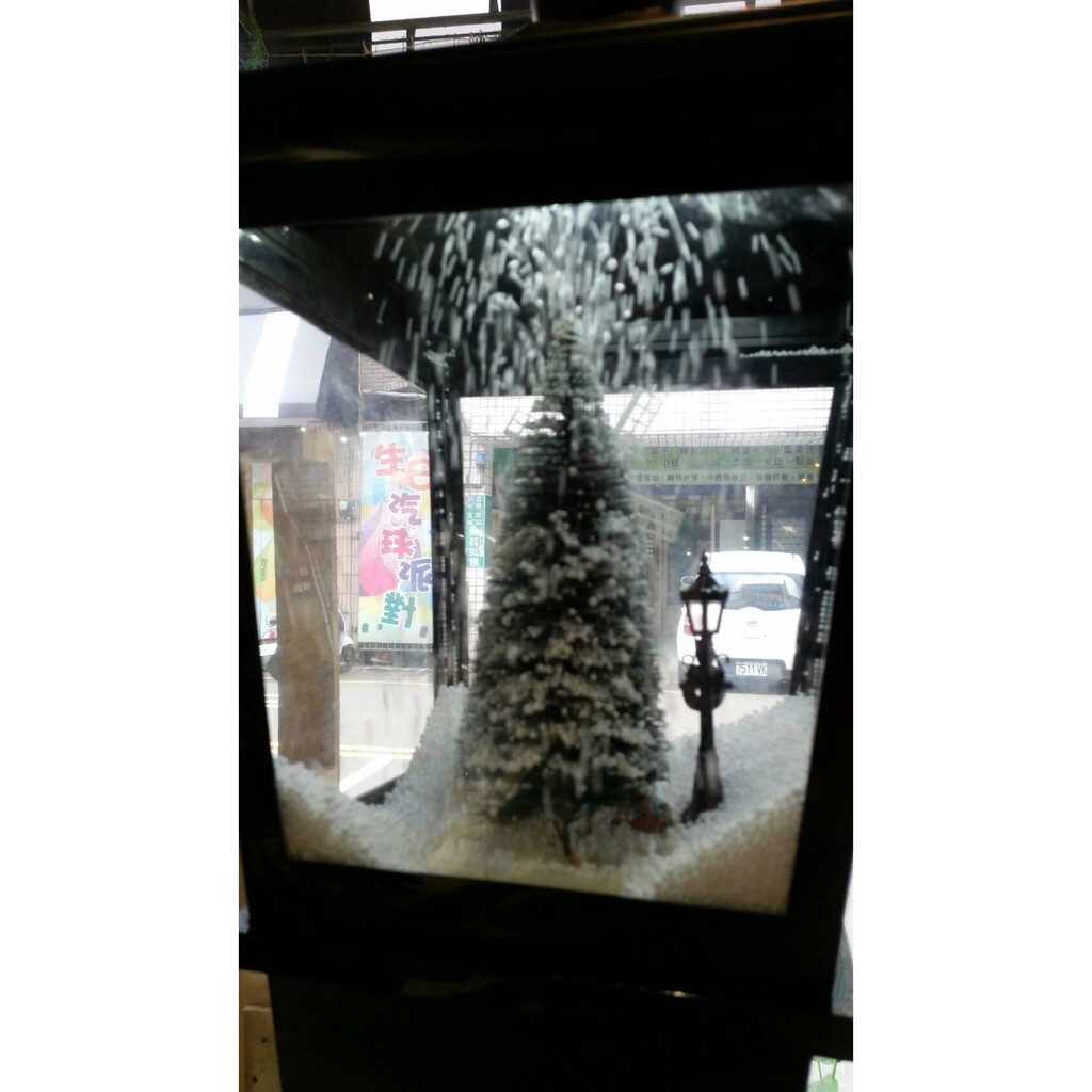 【台灣現貨速發】大型聖誕飄雪路燈