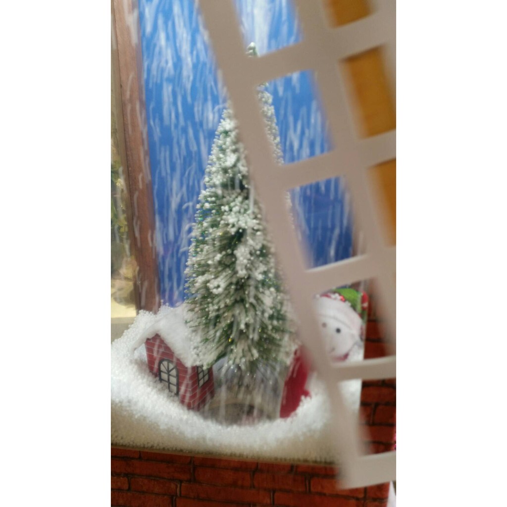 【台灣現貨速發】聖誕節****大型聖誕飄雪屋(瘦高型)