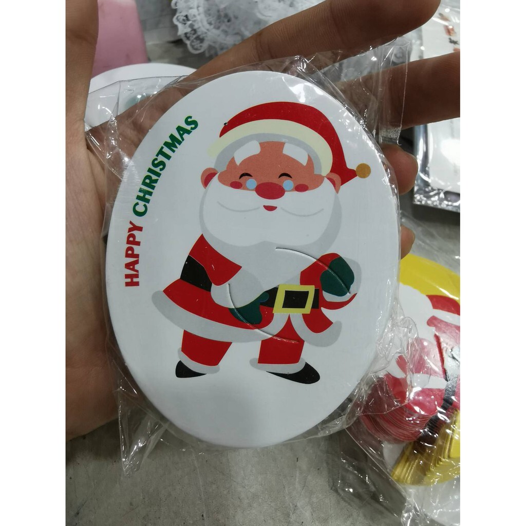 【台灣現貨速發】50張60元''台灣現貨**聖誕節---聖誕老公公///雪人--棒棒糖卡