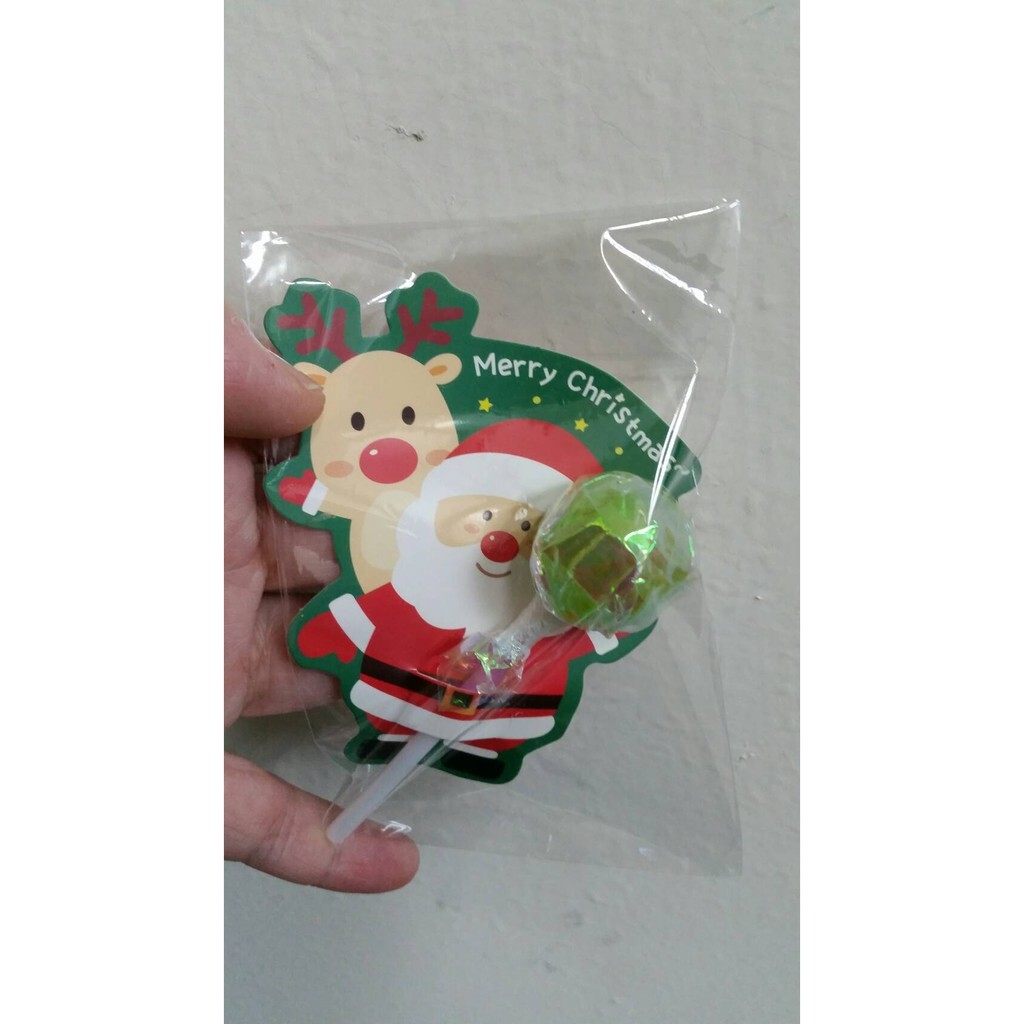 【台灣現貨速發】50張60元''台灣現貨**聖誕節---聖誕老公公///雪人--棒棒糖卡