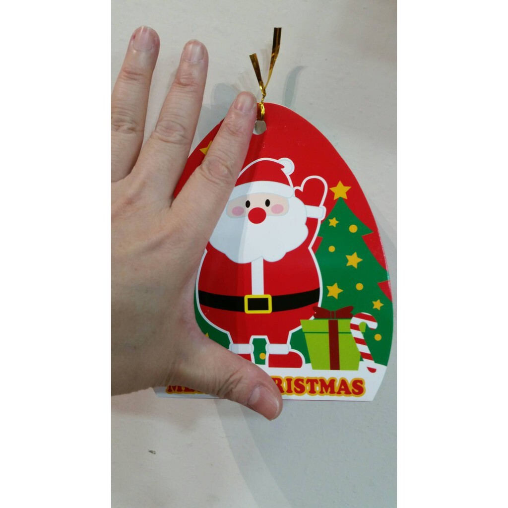 【台灣現貨速發】聖誕節 聖誕樹 老公公手提糖果盒 餅乾盒 小西點盒 禮物盒 --有現貨