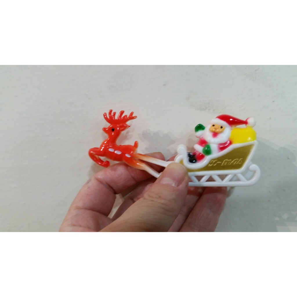 【台灣現貨速發】老公公雪橇 聖誕老人 公仔 送禮物