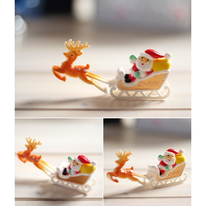 【台灣現貨速發】老公公雪橇 聖誕老人 公仔 送禮物