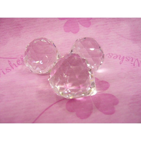 【台灣現貨速發】材料王批發--4公分立體透明水鑚  水晶吊燈必用垂飾''