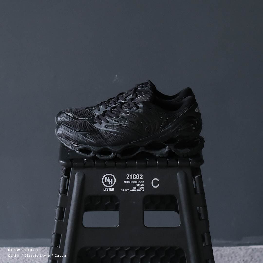 "代購" MIZUNO WAVE PROPHECY LS 全黑 銀白