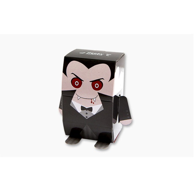 【台灣現貨速發】萬聖節包装盒  點心小禮物盒｜一個8元 ，最少出貨５個｜吸血鬼 僵屍 搞怪糖果盒糖果盒