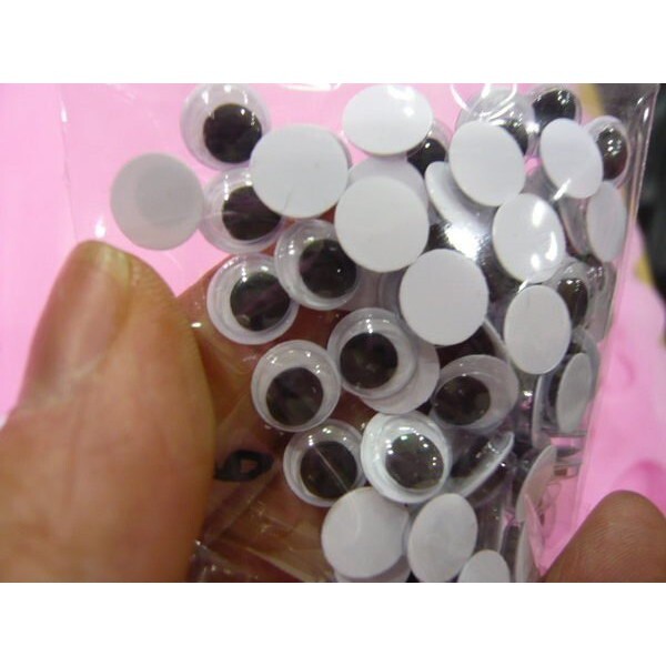 【台灣現貨速發】~材料王批發~0.8//1.2公分//2.5公分--活動眼睛