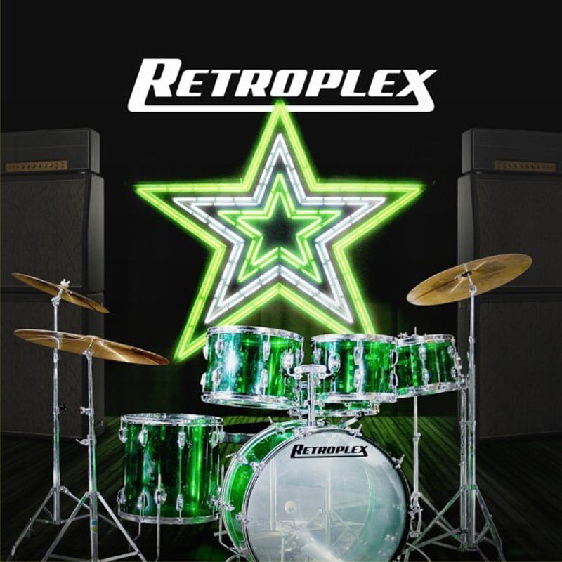 XLN Audio Addictive Drums 2: Retroplex ADpak｜復古壓克力鼓組