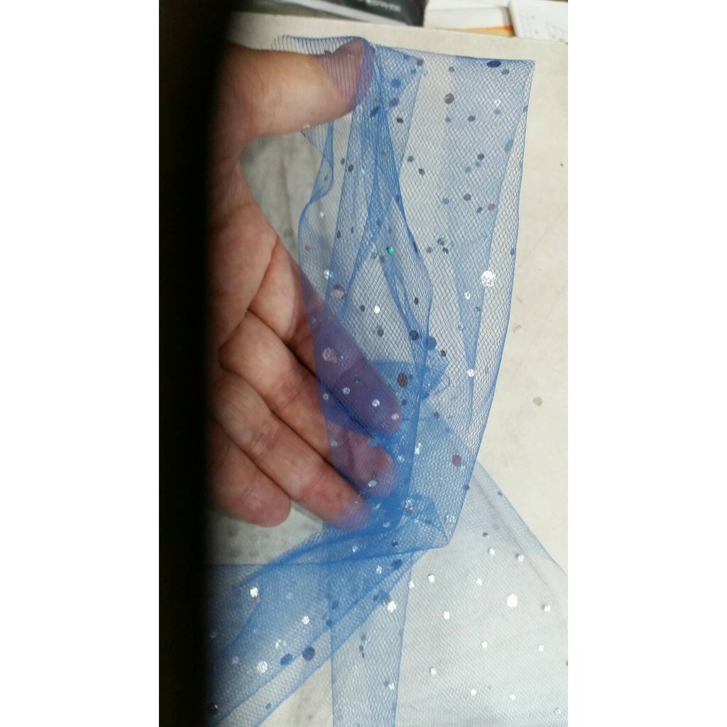 【台灣現貨速發】~~~13公分雷射亮片細紗網//美國網