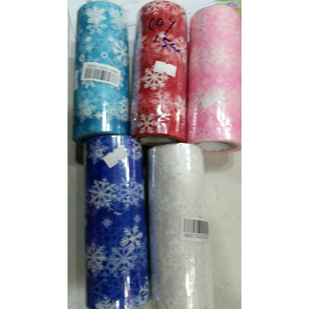 【台灣現貨速發】澎澎裙 15公分雪花細紗網 美國網