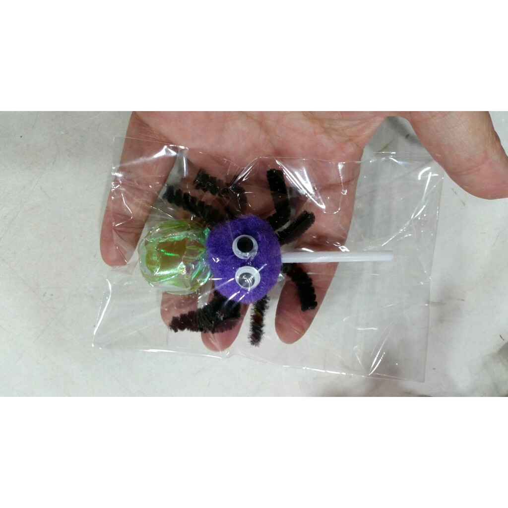 【台灣現貨速發】萬聖節---蜘蛛棒棒糖--10元